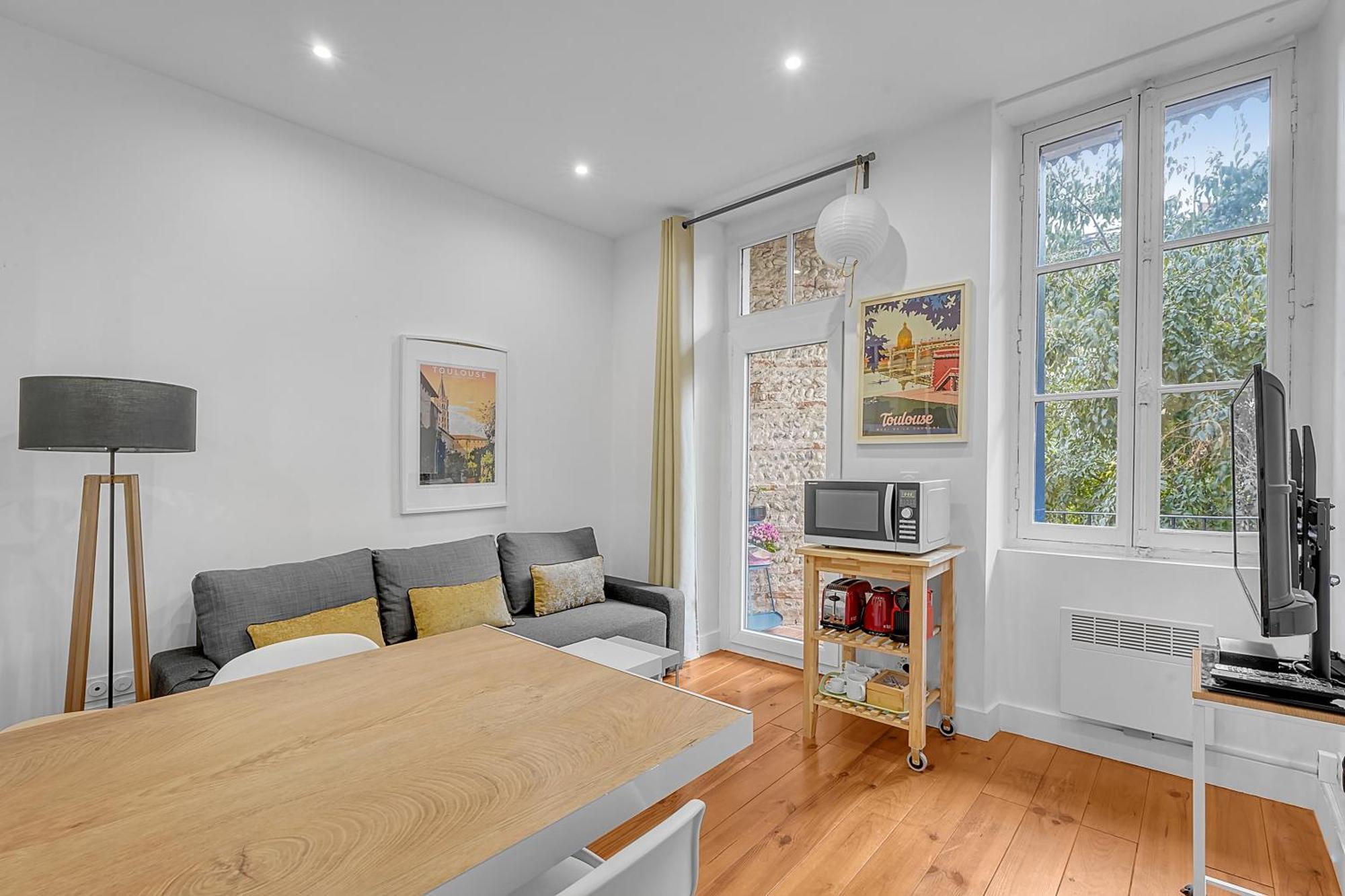 Apartamento Le Cosy - T2 Hypercentre Au Calme Avec Parking Toulouse Exterior foto