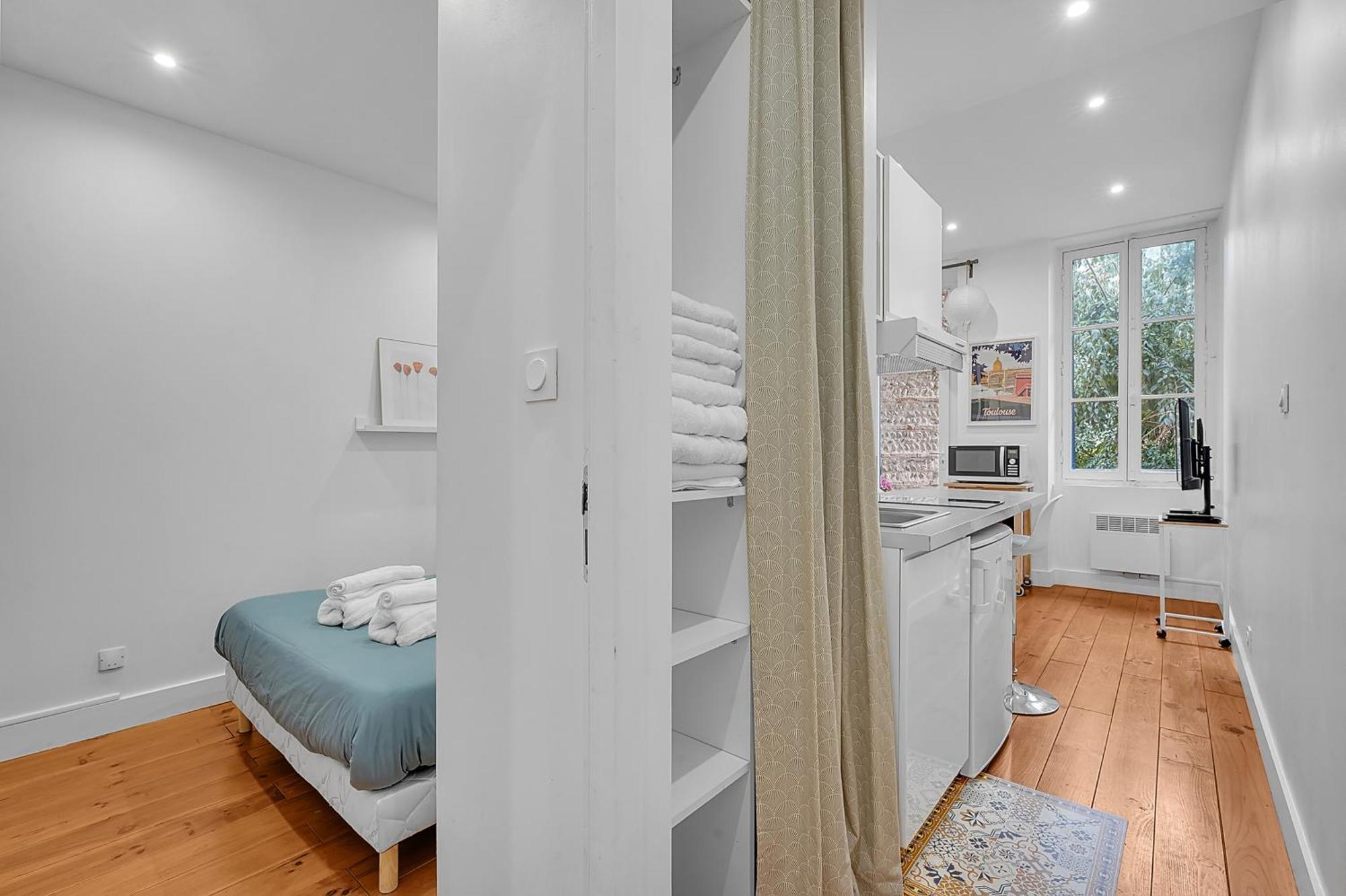 Apartamento Le Cosy - T2 Hypercentre Au Calme Avec Parking Toulouse Exterior foto